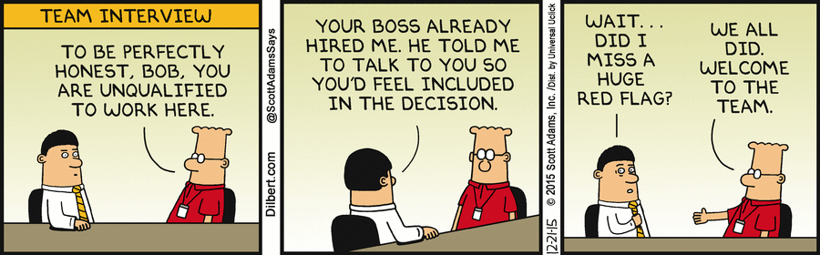 "Dilbert Interview"